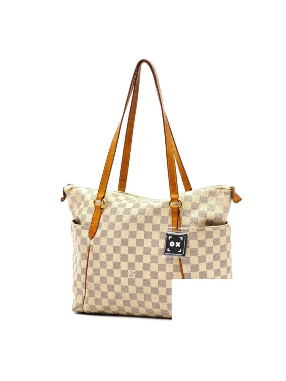 Louis Vuitton Totally MM Damier Azur Tote Bag